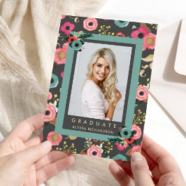 Vibrant | Fotogradatiepartij Uitnodiging grijs