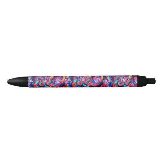 Vibrant fractal art pen (Voorkant)