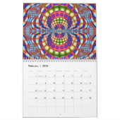 Vibrant Fractals kalender 2015 (Feb 2026)