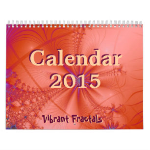 Vibrant Fractals kalender 2015