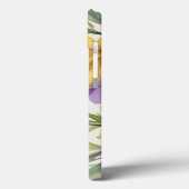 Vibrant Freesia Waterverf Pattern in Bold Yellow Case-Mate iPhone Case (Achterkant / Links)