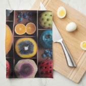 Vibrant-fruitbeeldscherm Theedoek (Quarter Fold)