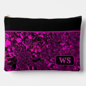 Vibrant Fuchsia Cosmetic Pouch Etui (Voorkant)