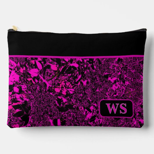 Vibrant Fuchsia Cosmetic Pouch Etui (Voorkant)