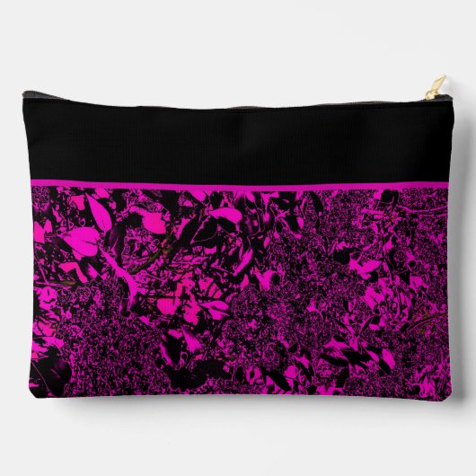 Vibrant Fuchsia Cosmetic Pouch Etui (Achterkant)