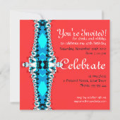 Vibrant Fun Birthday + Alle gelegenheden Kaart (Achterkant)