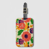 Vibrant Garden Bagagelabel (Voorkant (verticaal))