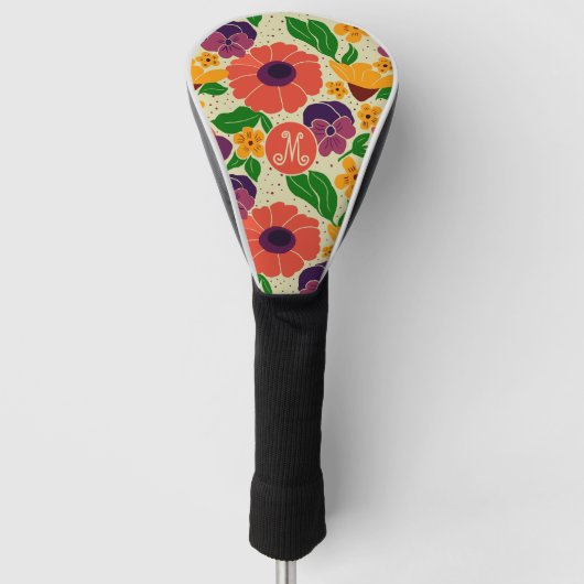 Vibrant Garden Golfheadcover (Voorkant)