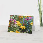 Vibrant Garden Kaart (Achterkant)