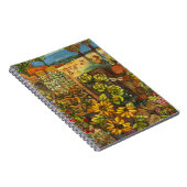 Vibrant Garden-laptop Notitieboek (Rechterzijde)