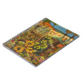 Vibrant Garden-laptop Notitieboek (Linkerzijde)