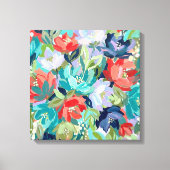 Vibrant Garden Symphony Canvas Afdruk (Voorkant)