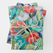 Vibrant Garden Symphony Inpakpapier Vel (In situ)