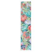 Vibrant Garden Symphony Korte Tafelloper (Voorkant)