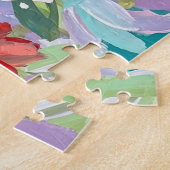 Vibrant Garden Symphony Legpuzzel (Zijkant)
