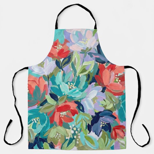 Vibrant Garden Symphony Schort (Voorkant)