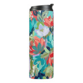 Vibrant Garden Symphony Thermosbeker (Gedraaid links)