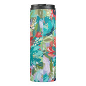 Vibrant Garden Symphony Thermosbeker (Achterkant)