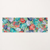 Vibrant Garden Symphony Yogamat (Achterkant (horizontaal))