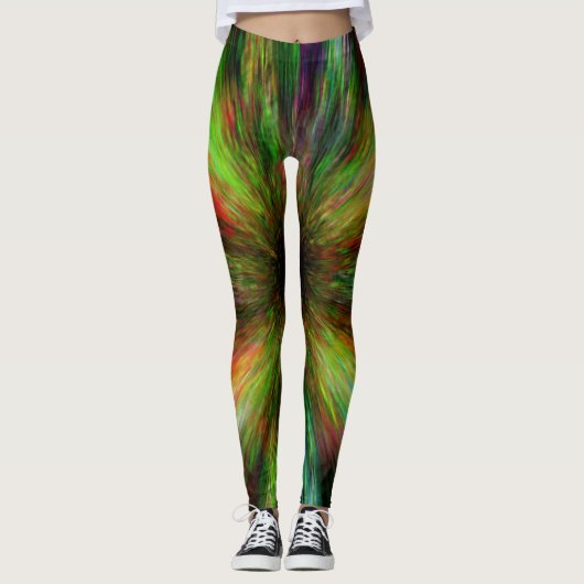 Vibrant Gaze Zoom Leggings (Voorkant)