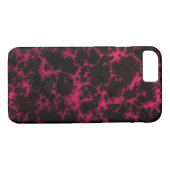 Vibrant gebotteld roze en zwarte lampjes Case-Mate iPhone case (Achterkant (Horizontaal))
