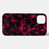 Vibrant gebotteld roze en zwarte lampjes Case-Mate iPhone case (Achterkant (horizontaal))