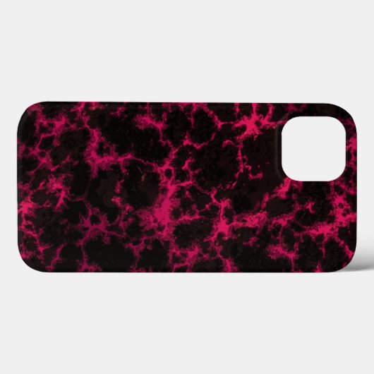 Vibrant gebotteld roze en zwarte lampjes Case-Mate iPhone case (Achterkant (horizontaal))