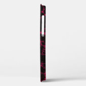Vibrant gebotteld roze en zwarte lampjes Case-Mate iPhone case (Achterkant / Links)