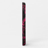 Vibrant gebotteld roze en zwarte lampjes Case-Mate iPhone case (Achterkant/links)