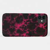 Vibrant gebotteld roze en zwarte lampjes Case-Mate iPhone case (Achterkant (horizontaal))
