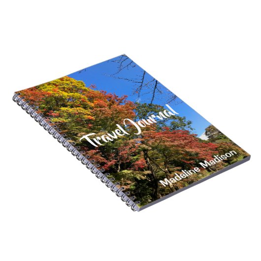 Vibrant gekleurde mazelen notitieboek (Rechterzijde)