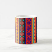 Vibrant Geometric Mug Koffiemok (Center)