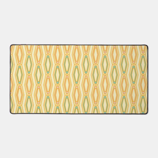 Vibrant geometric pattern with hexagonal shapes  bureaumat (Voorkant)