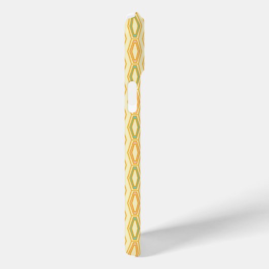 Vibrant geometric pattern with hexagonal shapes  Case-Mate iPhone case (Achterkant / Rechts)