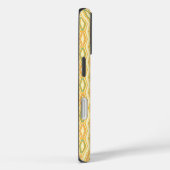 Vibrant geometric pattern with hexagonal shapes  Case-Mate iPhone case (Achterkant / Rechts)