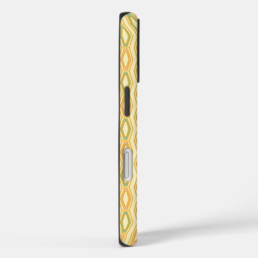 Vibrant geometric pattern with hexagonal shapes  Case-Mate iPhone case (Achterkant / Rechts)