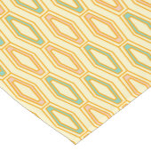 Vibrant geometric pattern with hexagonal shapes  korte tafelloper (Hoek)