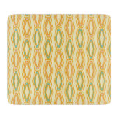 Vibrant geometric pattern with hexagonal shapes  snijplank (Voorkant)