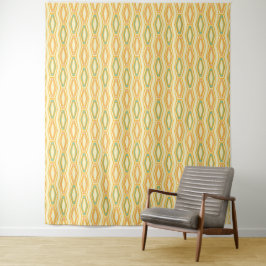 Vibrant geometric pattern with hexagonal shapes  wandkleed