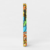 Vibrant geometrisch patroon Case-Mate iPhone case (Achterkant/links)