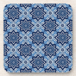 Vibrant geometrisch patroon Onderzetters - Set van