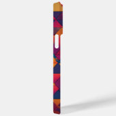 Vibrant Geometry: Kleurrijk Abstract Ontwerp voor Case-Mate iPhone Case (Achterkant / Rechts)