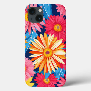 Vibrant Gerbera Daisies Flowers Plant Case-Mate iPhone Case