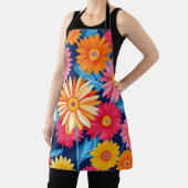 Vibrant Gerbera Daisies Flowers Plant Schort (Insitu)