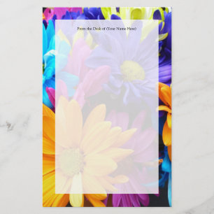 Vibrant Gerbera Daisy Bouquet Briefpapier