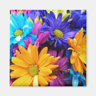 Vibrant Gerbera Daisy Bouquet Magneet