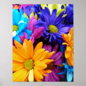 Vibrant Gerbera Daisy Bouquet Poster (Voorkant)