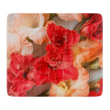 Vibrant Gladiolus flowers