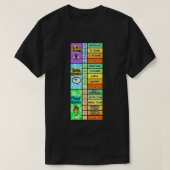 Vibrant Glasgow Coma Scale T-shirt (Design voorkant)