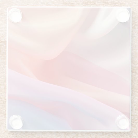 Vibrant Glazen Onderzetter (Achterkant)